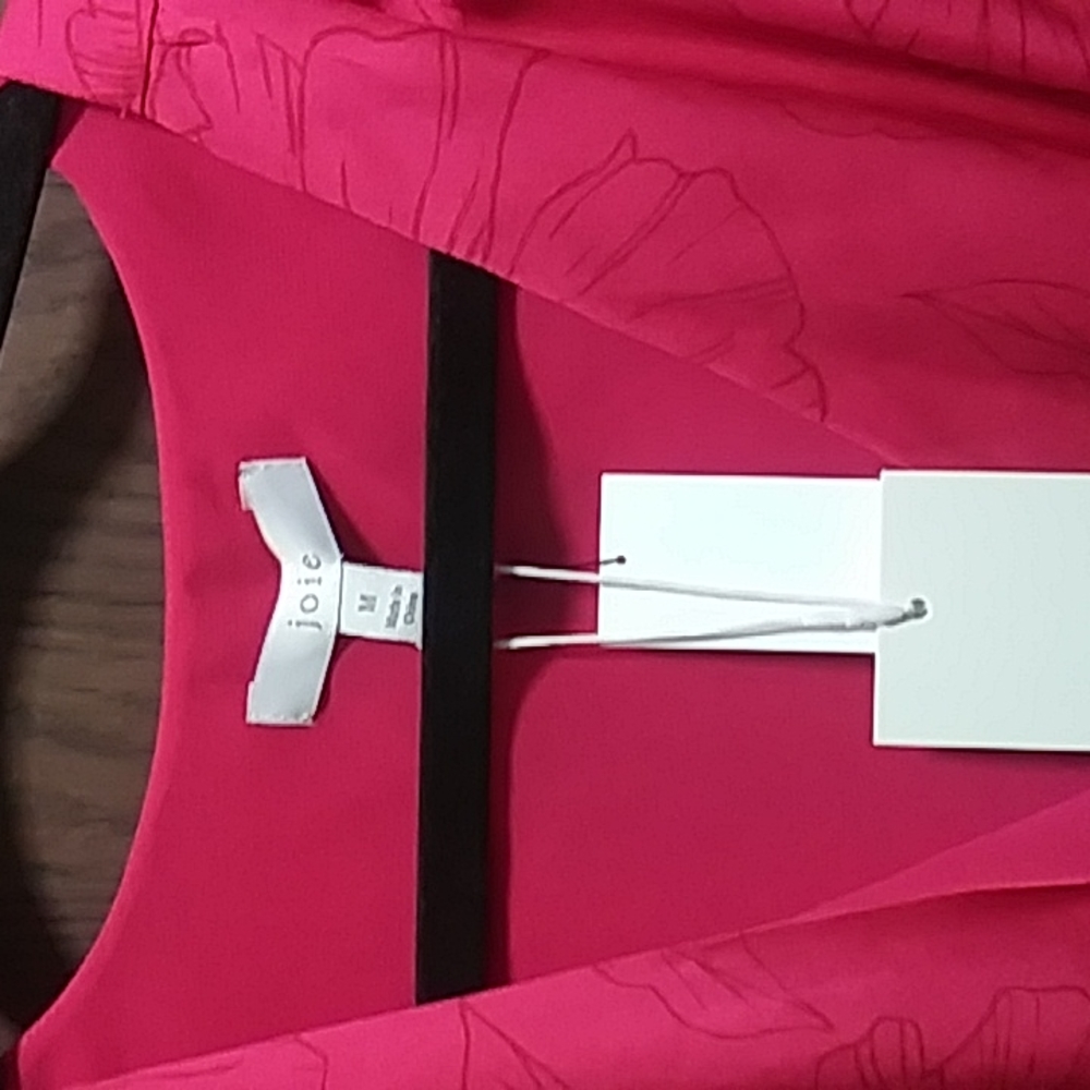 NWT Joie Macie top in Fuschia - Picture 7 of 14